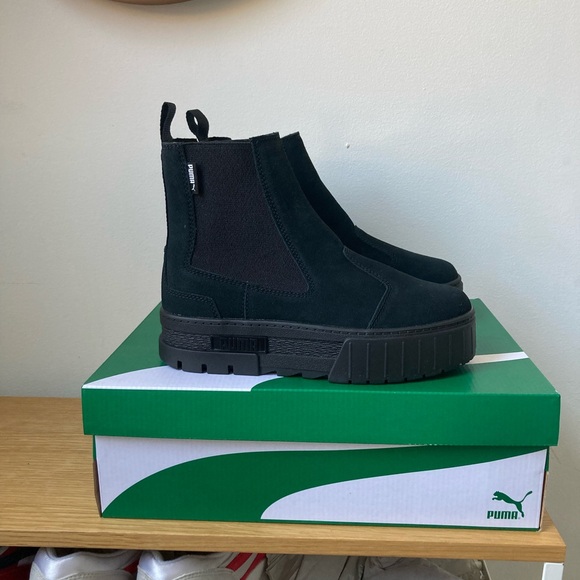 Brand New Suede Chelsea Mayze Boots - Picture 4 of 5